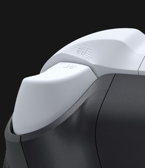Xbox 无线控制器 - Lunar Shift 特别版的纹理触发器