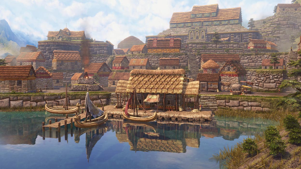Incan City pri vode