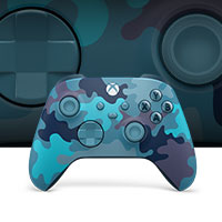 Xbox one shop controller camo blue