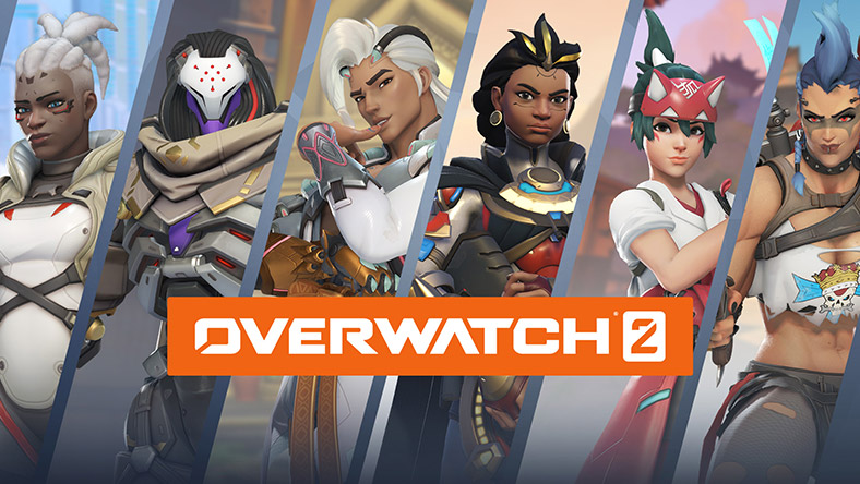 Overwatch 2, a lineup of Overwatch heroes