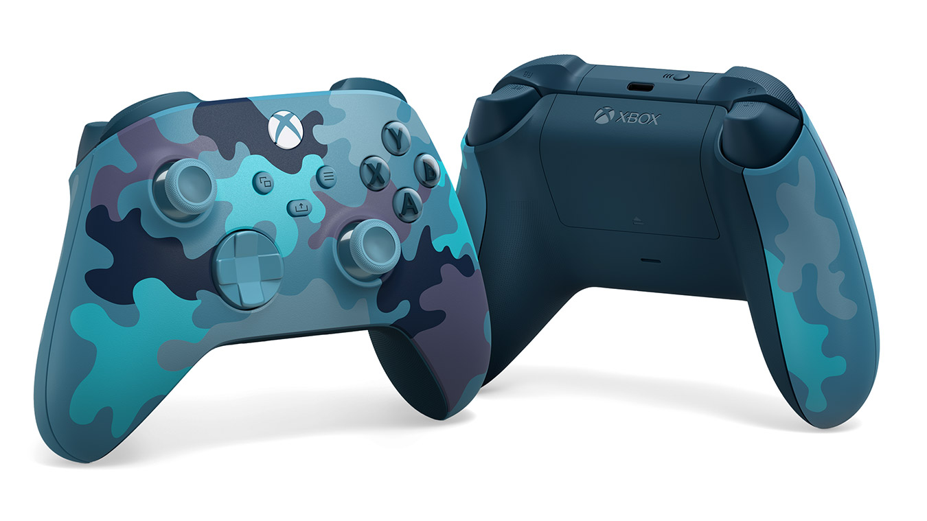 Manette sans fil Xbox – Mineral Camo