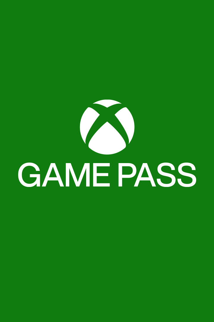 Xbox Game Pass logo on a green background
