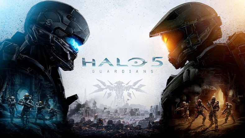 Halo 5 : Guardians, deux spartans se faisant face