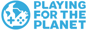 Logo programu Playing for the Planet.