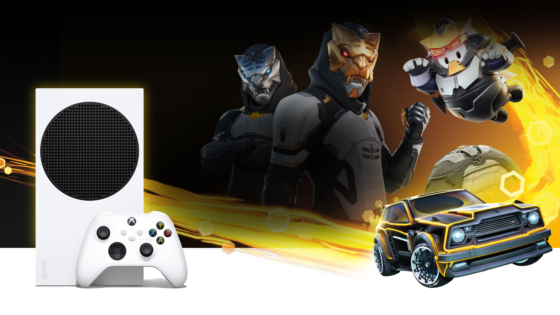 Xbox Series S – Gilded Hunter Bundle