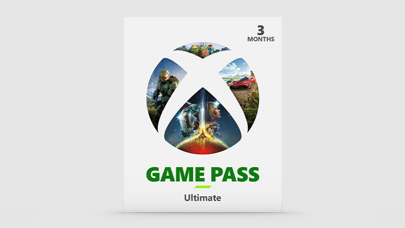 3měsíční předplatné Game Pass Ultimate