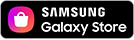 Logotipo de la Samsung Galaxy Store y texto que dice 