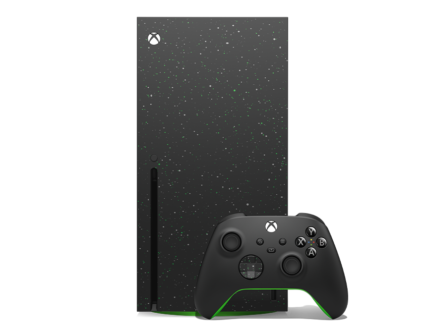 Xbox Series X – 2 TB Galaxy Black Special Edition with Xbox Wireless Controller - Galaxy Black Special Edition