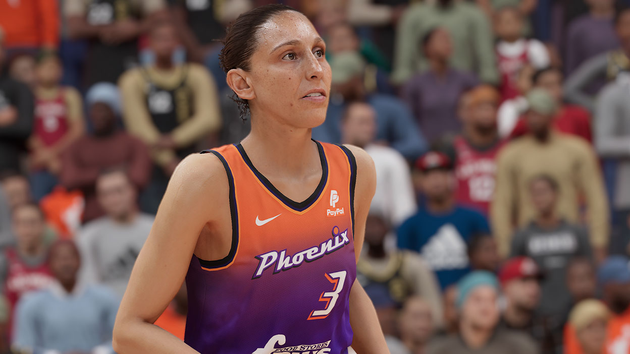 Diana Taurasi, nummer tre för Phoenix Mercury.