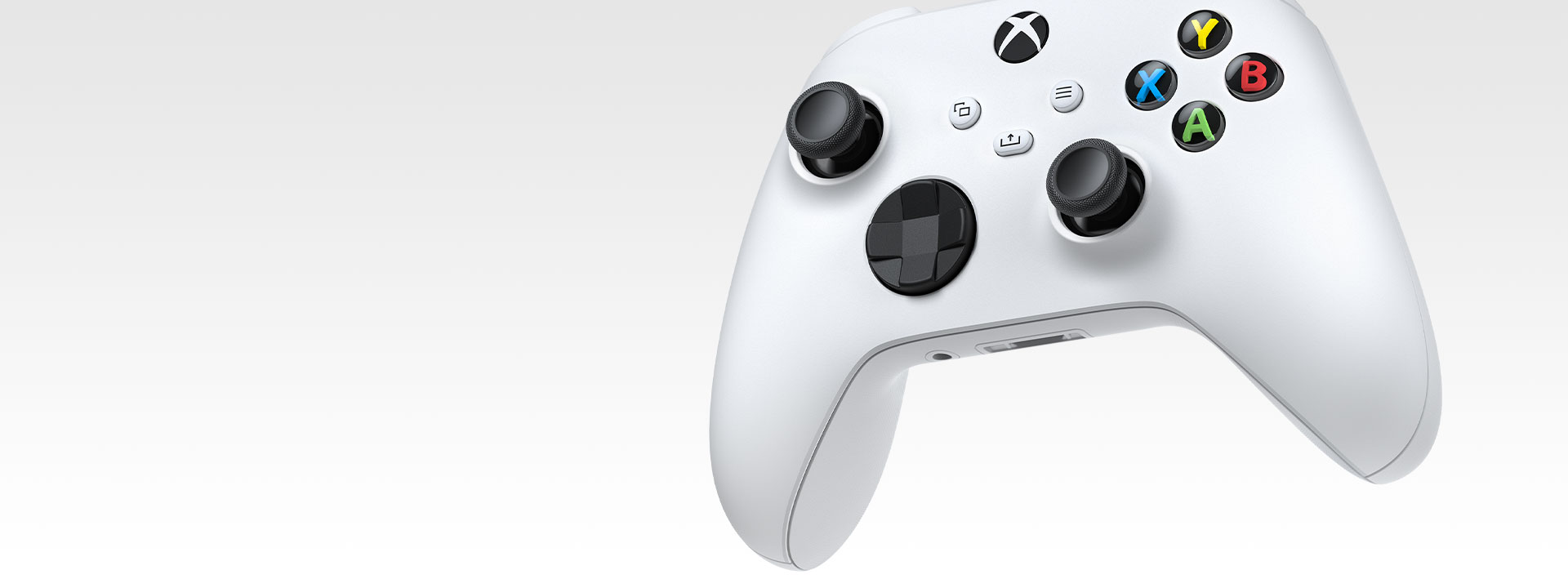 Xbox wireless controller robot white