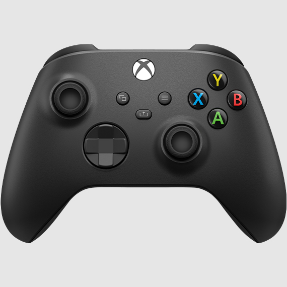 Az Xbox vezeték nélküli kontroller részletes nézete