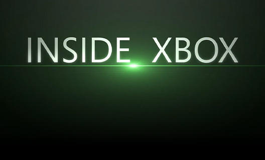 黑色背景上文本显示 Inside Xbox
